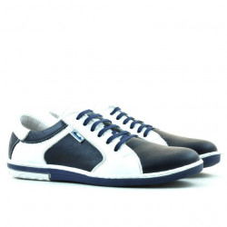 Scarpe sportive uomo 869 indigo+bianco