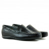 Mocassini uomo 719p nero traforato
