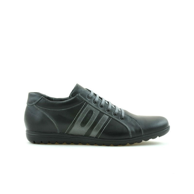Scarpe sportive uomo 747 nero+grigio