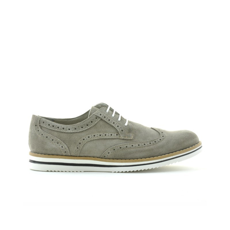 Scarpe casual uomo 866 sabbia scamosciato