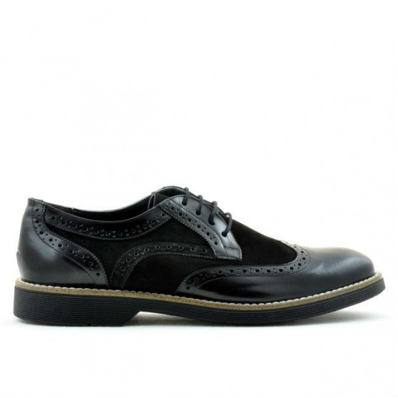 Scarpe casual uomo 826 nero florantic combinato