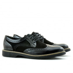 Scarpe casual uomo 826 nero florantic combinato