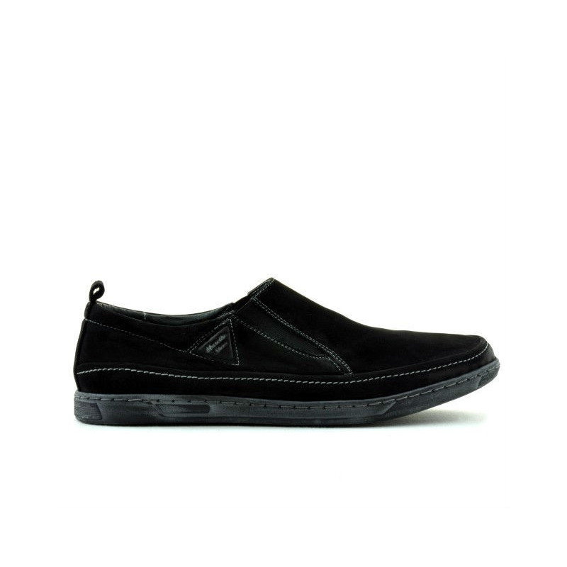 Scarpe casual uomo 745 bufalo nero