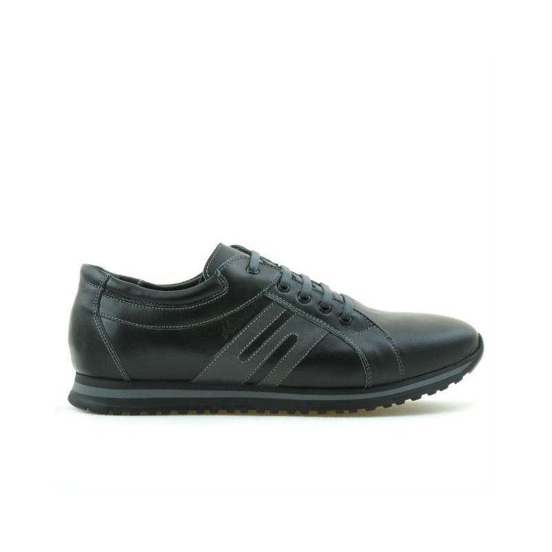 Scarpe sportive uomo 768 nero+grigio