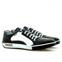 Scarpe sportive uomo 707 nero+bianco