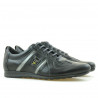 Scarpe sportive uomo (taglie grandi) 711m nero+grigio