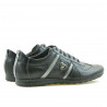 Scarpe sportive uomo (taglie grandi) 711m nero+grigio