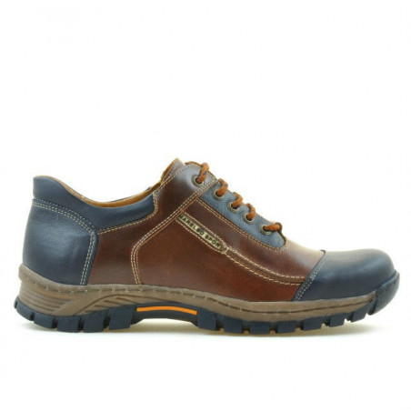Scarpe sportive uomo 852 marrone+indigo
