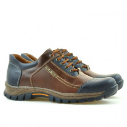 Scarpe sportive uomo 852 marrone+indigo