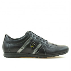 Scarpe sportive uomo (taglie grandi) 711m nero+grigio