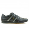 Scarpe sportive uomo (taglie grandi) 711m nero+grigio