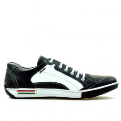 Scarpe sportive uomo 707 nero+bianco