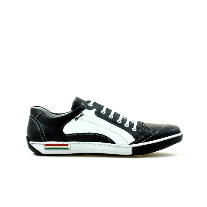 Scarpe sportive uomo 707 nero+bianco