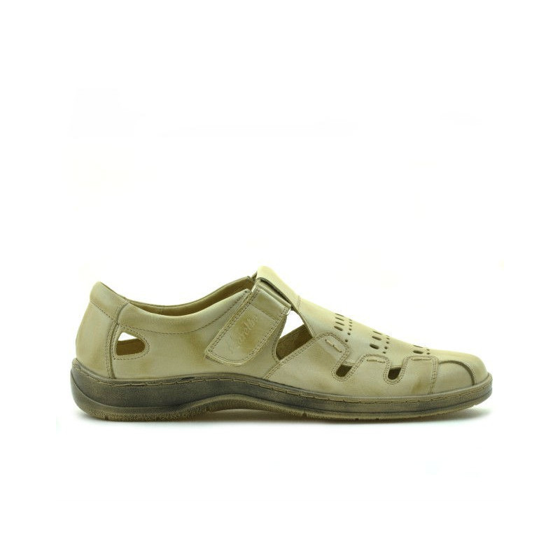 Mocassini uomo 819 a beige