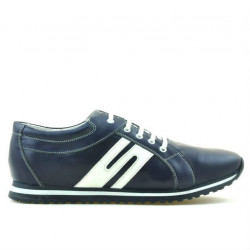 Scarpe sportive uomo 768 indaco+bianco