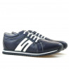 Scarpe sportive uomo 768 indaco+bianco