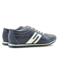 Scarpe sportive uomo 768 indaco+bianco