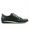 Scarpe sportive uomo 727 nero+bianco