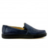Scarpe sportive donna 658 indaco satinato