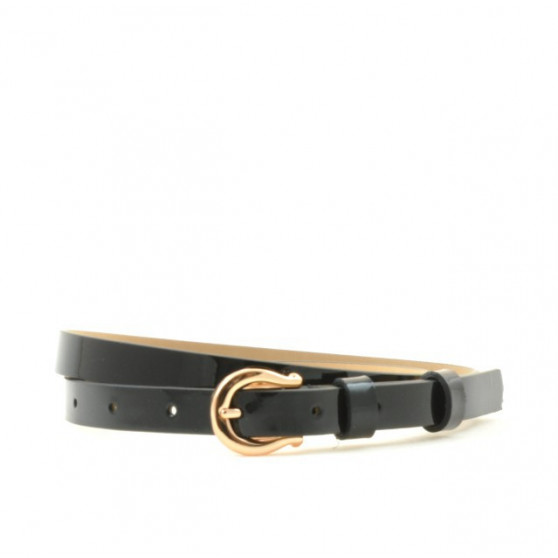 Cintura donna 04m vernice nera