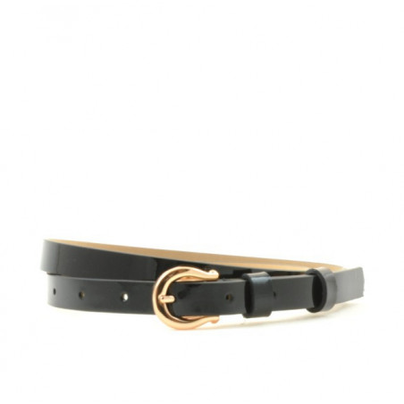 Cintura donna 04m vernice nera