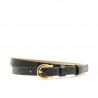Cintura donna 04m vernice nera