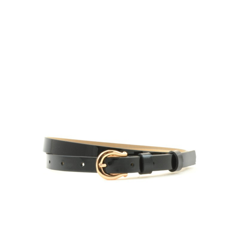 Cintura donna 04m vernice nera