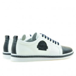 Scarpe casual / sportive uomo 766 indigo+bianco