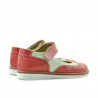 Scarpe bambini piccoli 56c vernice rosa+beige