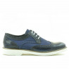 Scarpe casual uomo 826 indigo florantic combinato