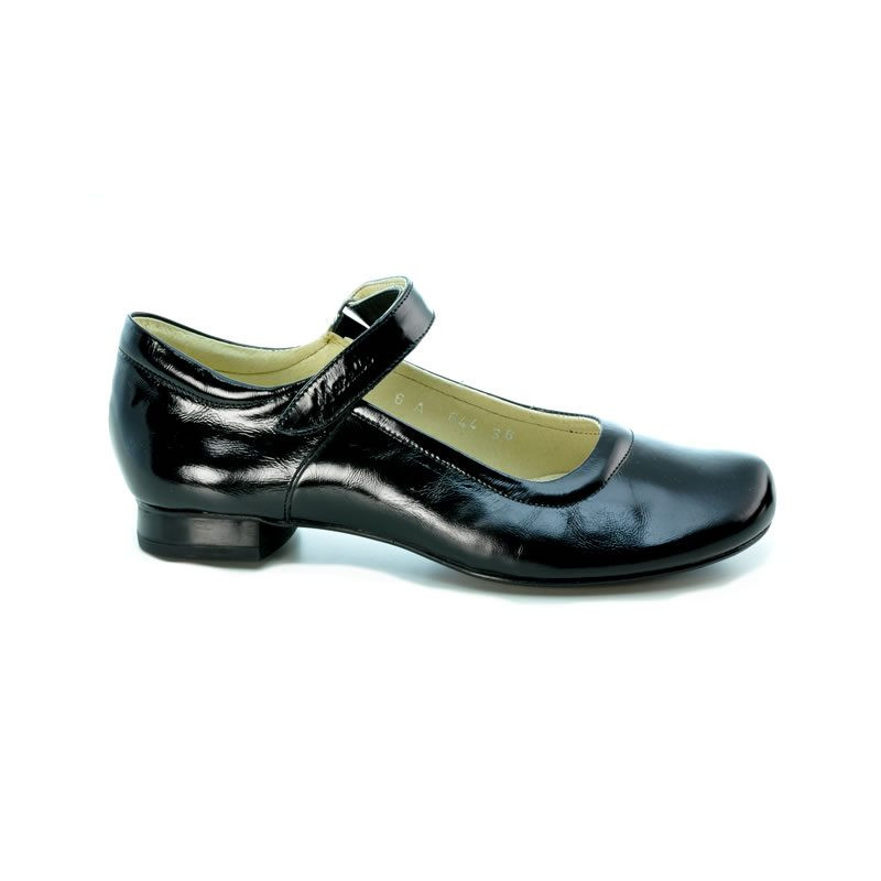 Scarpe casual donna 644 vernice nero
