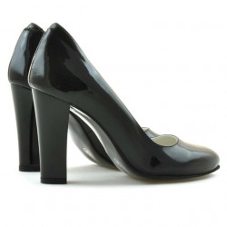 Scarpe eleganti donna 1214 vernice nera