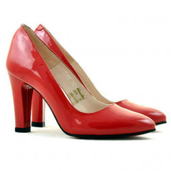 Scarpe eleganti donna 1243 vernice rossa