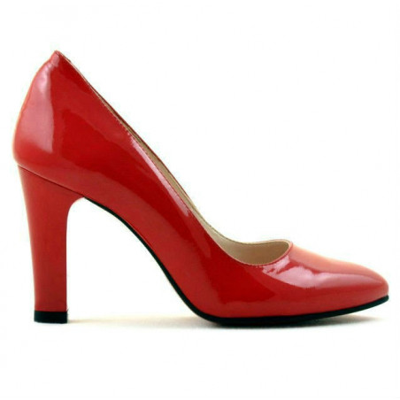 Scarpe eleganti donna 1243 vernice rossa