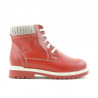 Stivaletti bambini piccoli 29c rosso