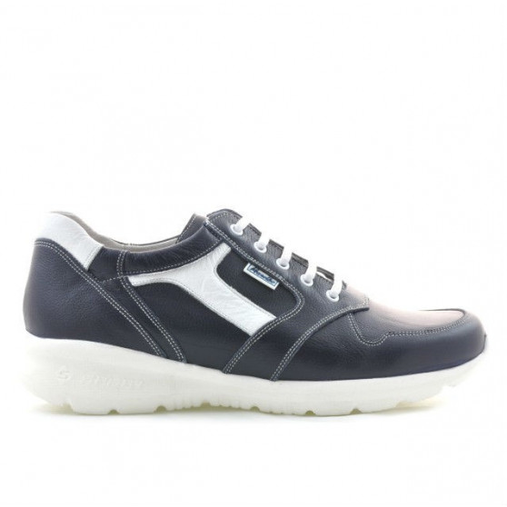 Scarpe sportive uomo 827 indaco+bianco