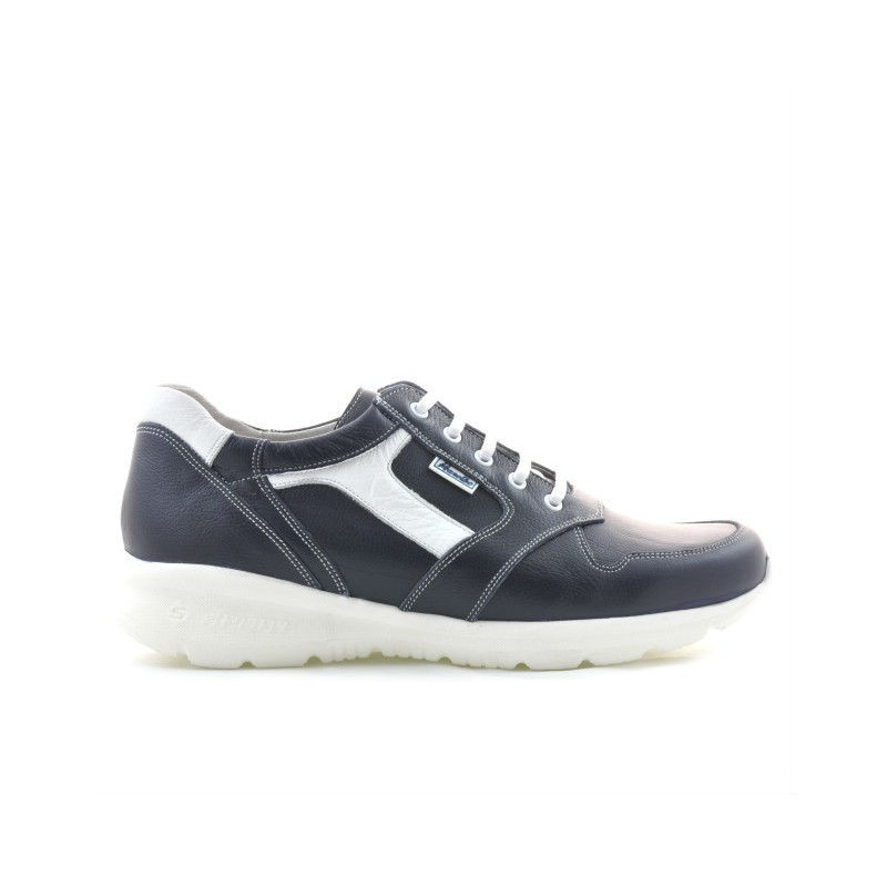Scarpe sportive uomo 827 indaco+bianco