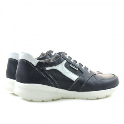 Scarpe sportive uomo 827 indaco+bianco