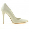 Scarpe eleganti donna 1241 vernice beige01