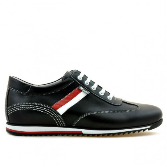 Scarpe sportive da uomo 807 nero+bianco