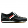 Scarpe sportive da uomo 807 nero+bianco
