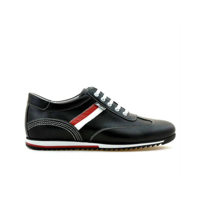 Scarpe sportive da uomo 807 nero+bianco