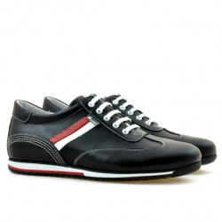 Scarpe sportive da uomo 807 nero+bianco
