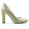 Scarpe eleganti donna 1214 vernice beige02
