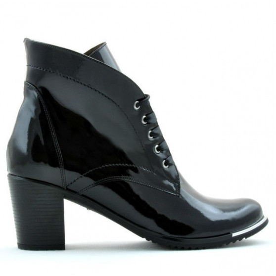 Stivaletti donna 3299 vernice nera