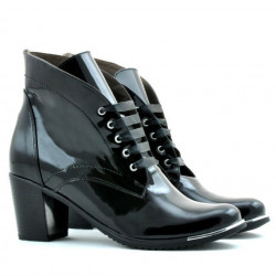 Stivaletti donna 3299 vernice nera