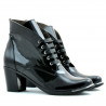 Stivaletti donna 3299 vernice nera