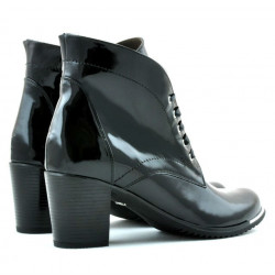 Stivaletti donna 3299 vernice nera
