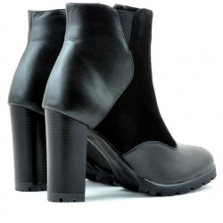 Stivali donna 1162 nero combinato