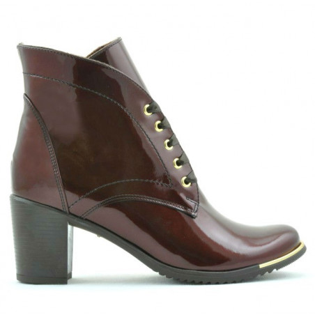 Stivali donna 3299 vernice bordeaux